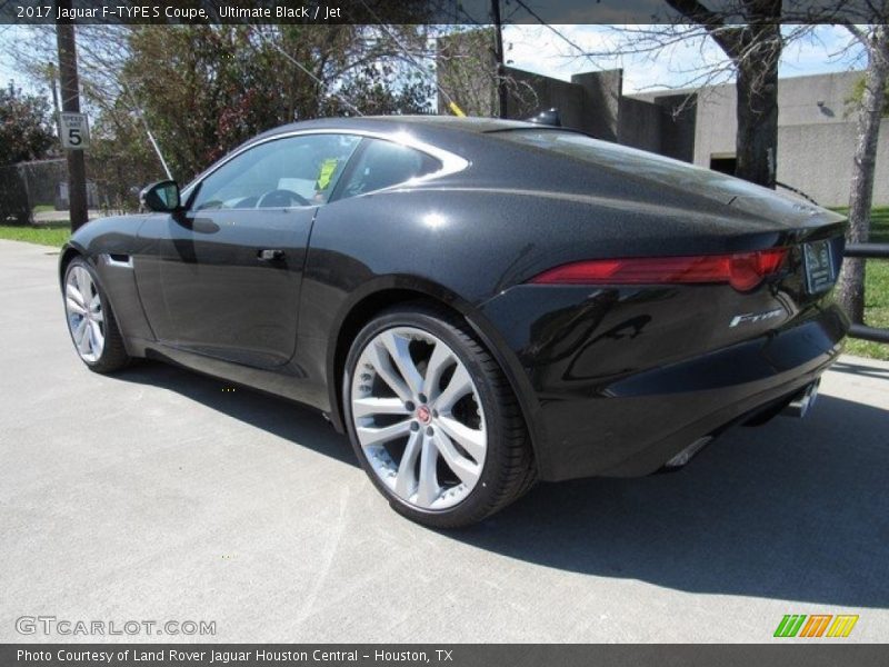 Ultimate Black / Jet 2017 Jaguar F-TYPE S Coupe