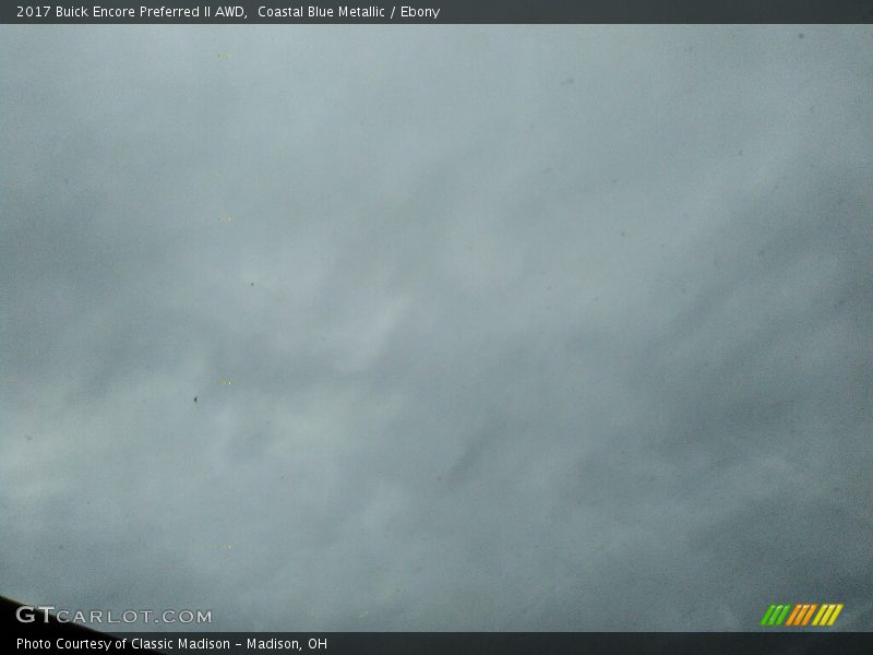 Coastal Blue Metallic / Ebony 2017 Buick Encore Preferred II AWD