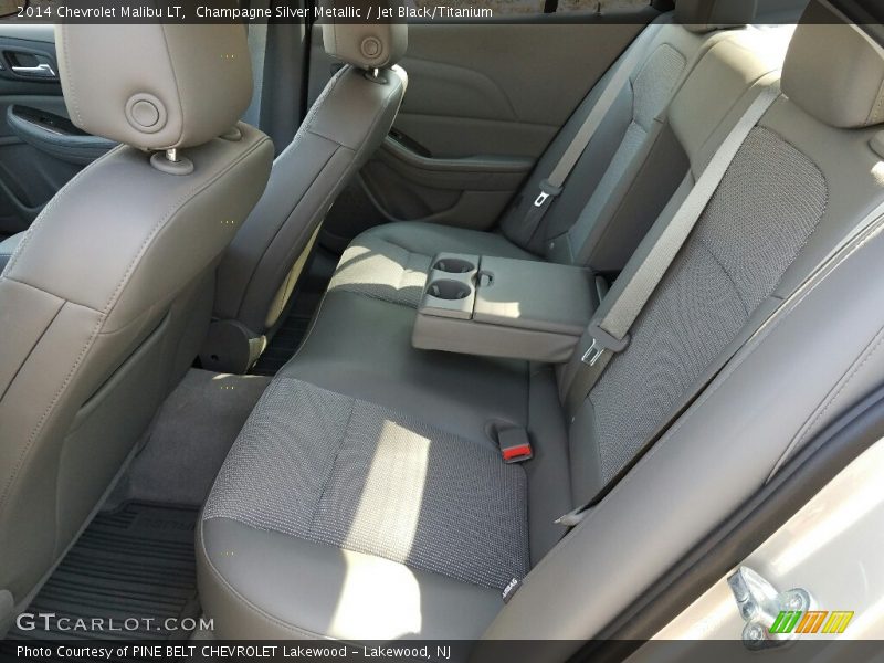 Champagne Silver Metallic / Jet Black/Titanium 2014 Chevrolet Malibu LT