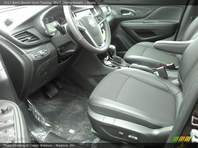 Black Cherry Metallic / Ebony 2017 Buick Encore Sport Touring