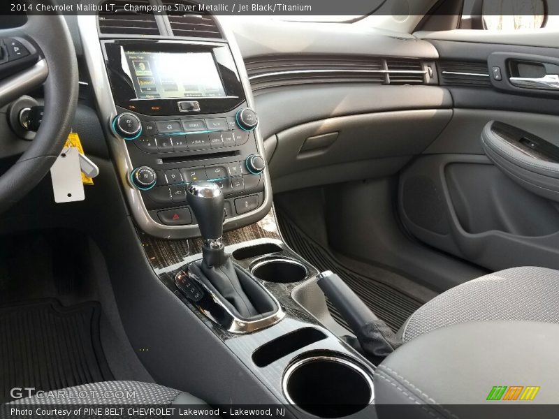 Champagne Silver Metallic / Jet Black/Titanium 2014 Chevrolet Malibu LT
