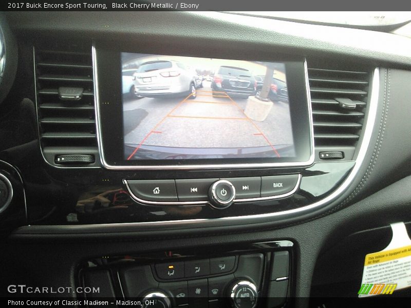 Black Cherry Metallic / Ebony 2017 Buick Encore Sport Touring