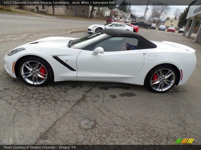  2017 Corvette Stingray Convertible Arctic White