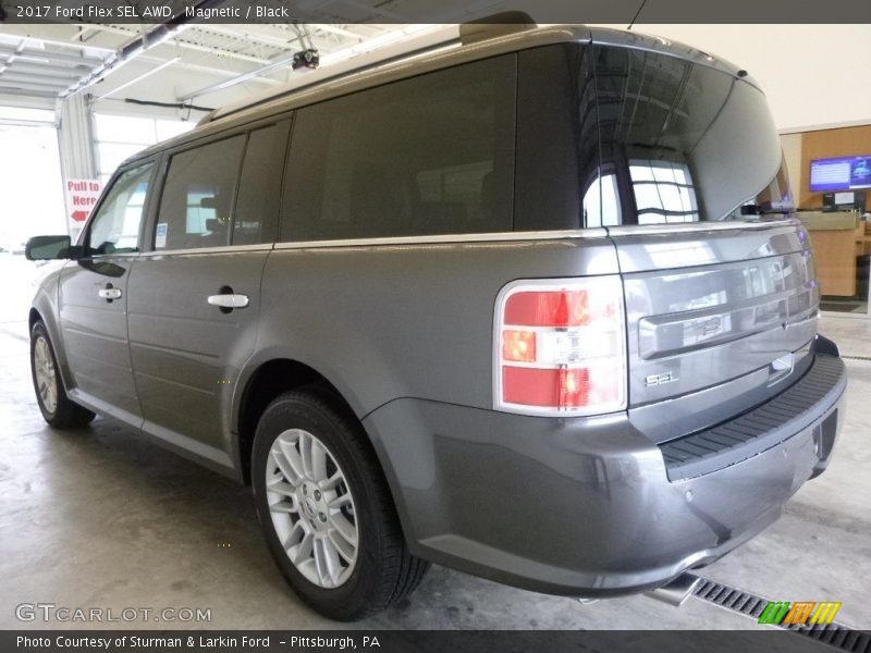 Magnetic / Black 2017 Ford Flex SEL AWD