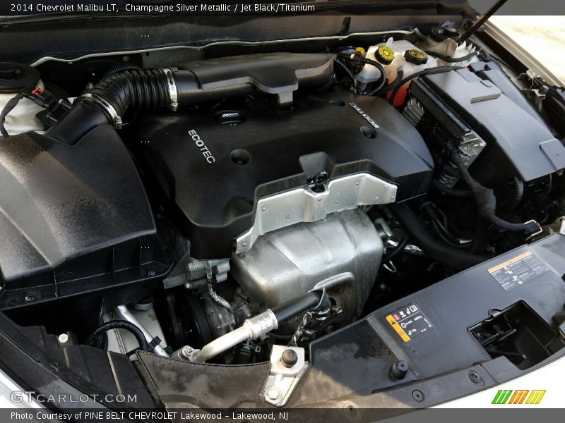 Champagne Silver Metallic / Jet Black/Titanium 2014 Chevrolet Malibu LT