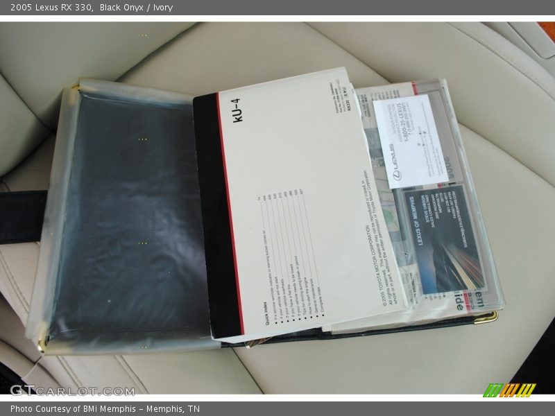 Black Onyx / Ivory 2005 Lexus RX 330