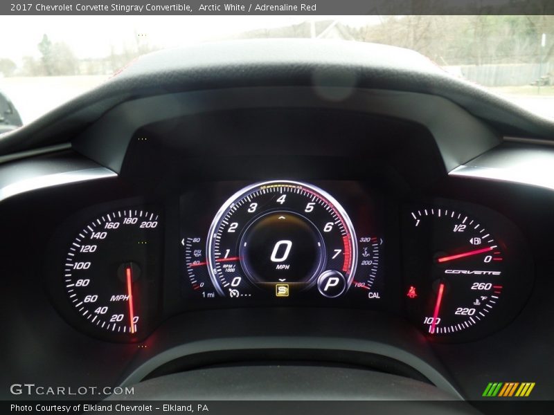  2017 Corvette Stingray Convertible Stingray Convertible Gauges