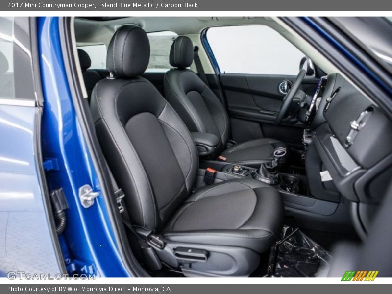 Island Blue Metallic / Carbon Black 2017 Mini Countryman Cooper