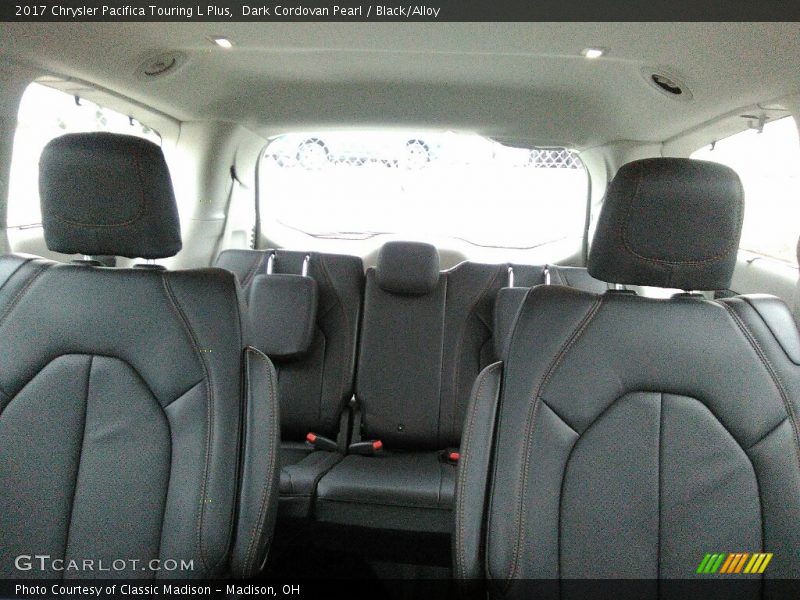 Dark Cordovan Pearl / Black/Alloy 2017 Chrysler Pacifica Touring L Plus