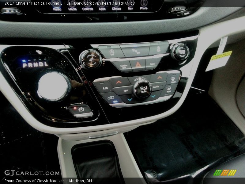 Dark Cordovan Pearl / Black/Alloy 2017 Chrysler Pacifica Touring L Plus