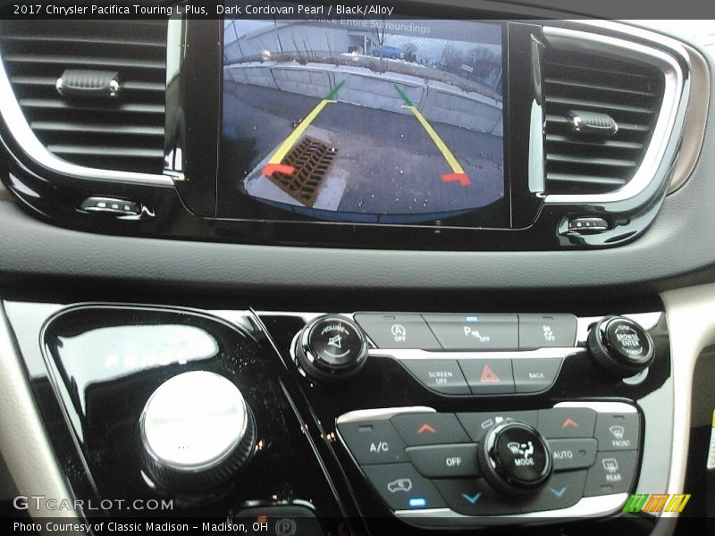 Dark Cordovan Pearl / Black/Alloy 2017 Chrysler Pacifica Touring L Plus