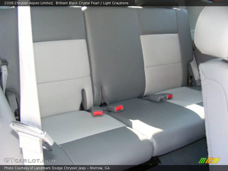Brilliant Black Crystal Pearl / Light Graystone 2008 Chrysler Aspen Limited