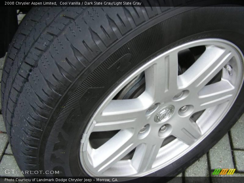 Cool Vanilla / Dark Slate Gray/Light Slate Gray 2008 Chrysler Aspen Limited