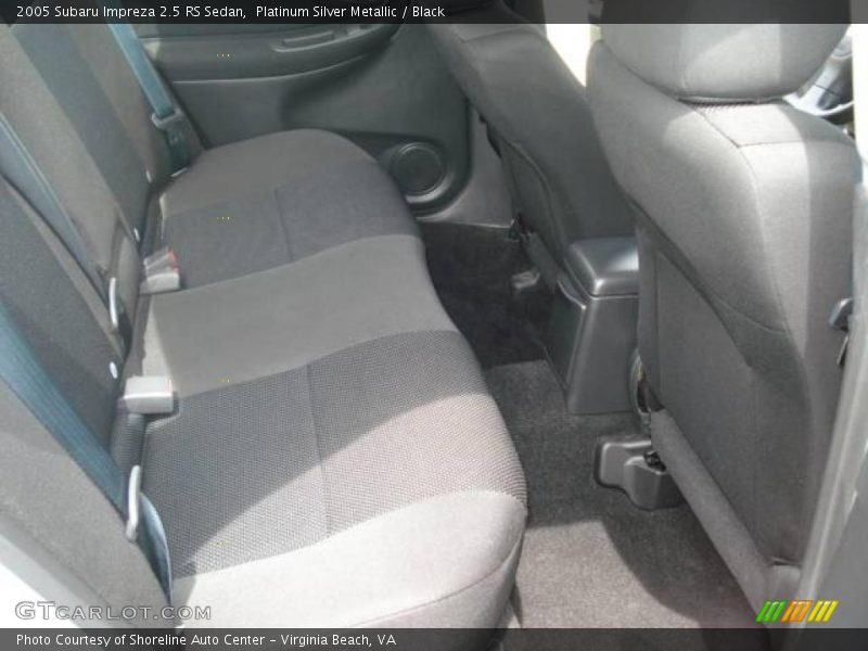Platinum Silver Metallic / Black 2005 Subaru Impreza 2.5 RS Sedan