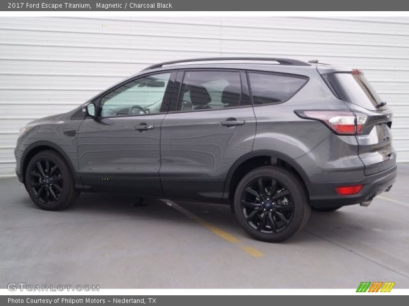 Magnetic / Charcoal Black 2017 Ford Escape Titanium