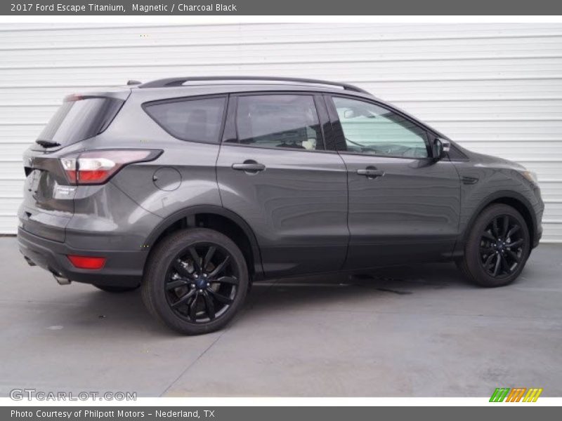 Magnetic / Charcoal Black 2017 Ford Escape Titanium