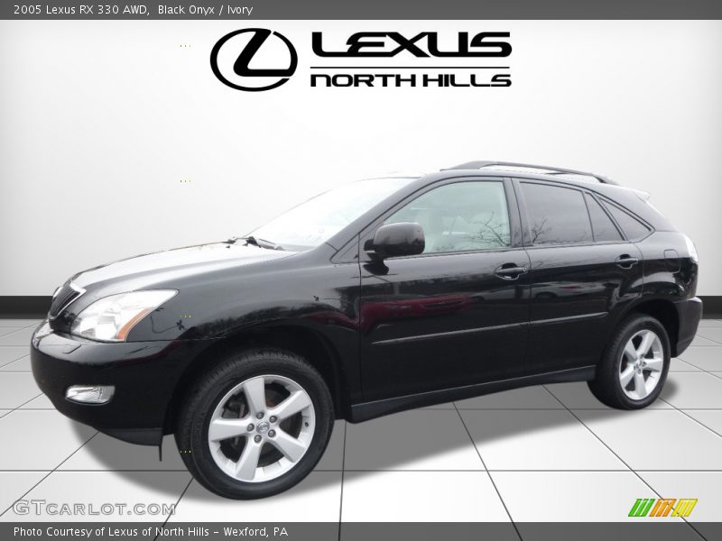Black Onyx / Ivory 2005 Lexus RX 330 AWD