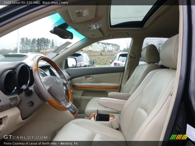 Black Onyx / Ivory 2005 Lexus RX 330 AWD