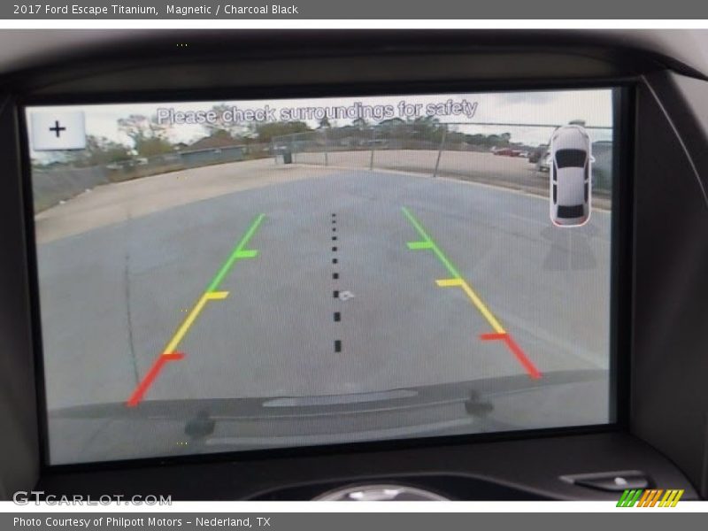 Magnetic / Charcoal Black 2017 Ford Escape Titanium