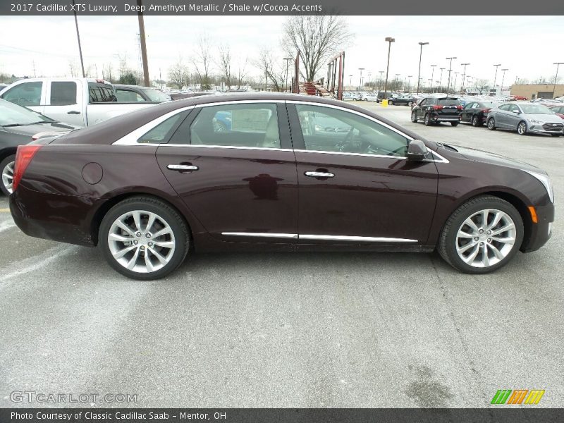 Deep Amethyst Metallic / Shale w/Cocoa Accents 2017 Cadillac XTS Luxury