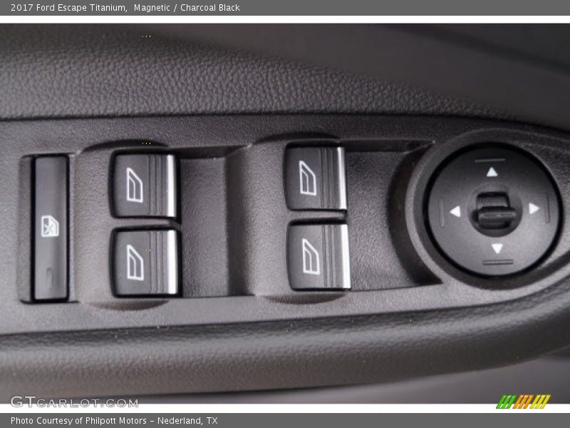 Magnetic / Charcoal Black 2017 Ford Escape Titanium