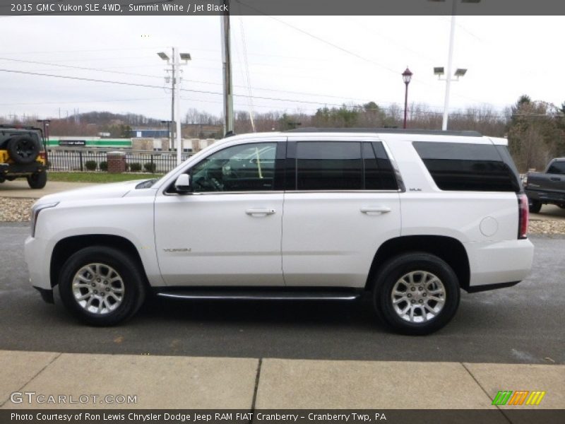 Summit White / Jet Black 2015 GMC Yukon SLE 4WD