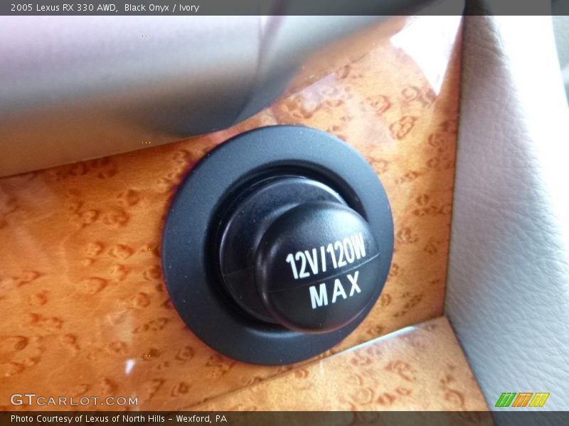Black Onyx / Ivory 2005 Lexus RX 330 AWD