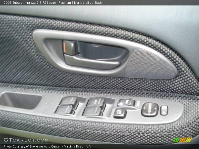 Platinum Silver Metallic / Black 2005 Subaru Impreza 2.5 RS Sedan