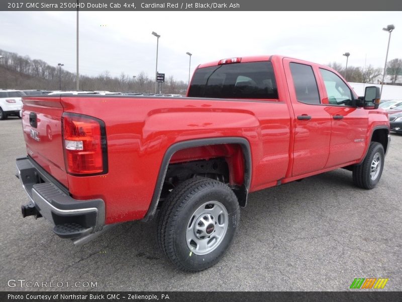 Cardinal Red / Jet Black/Dark Ash 2017 GMC Sierra 2500HD Double Cab 4x4
