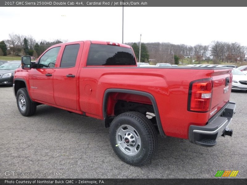 Cardinal Red / Jet Black/Dark Ash 2017 GMC Sierra 2500HD Double Cab 4x4