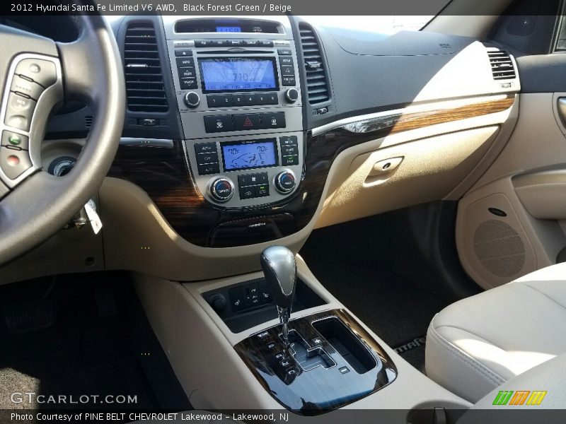 Black Forest Green / Beige 2012 Hyundai Santa Fe Limited V6 AWD