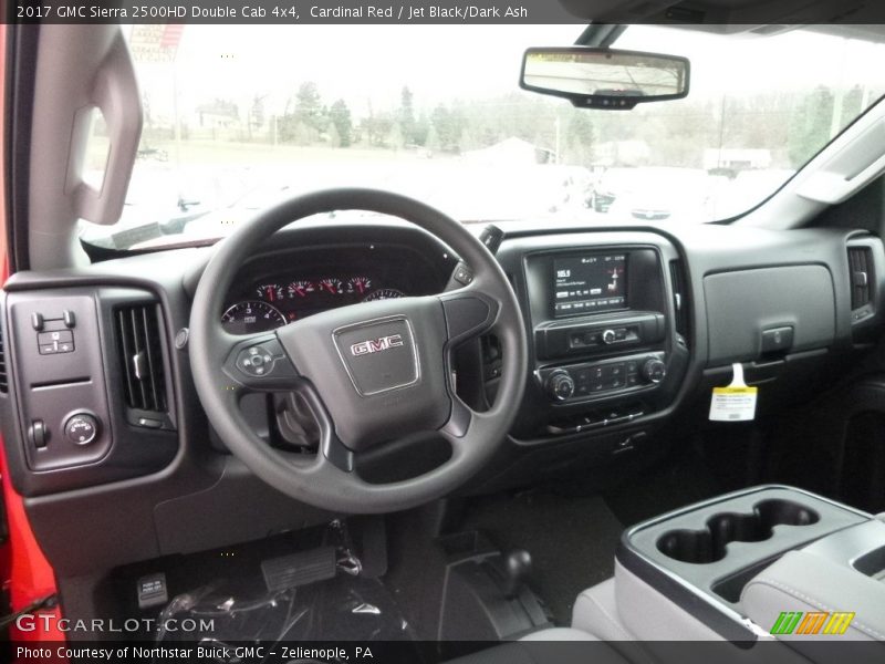 Cardinal Red / Jet Black/Dark Ash 2017 GMC Sierra 2500HD Double Cab 4x4