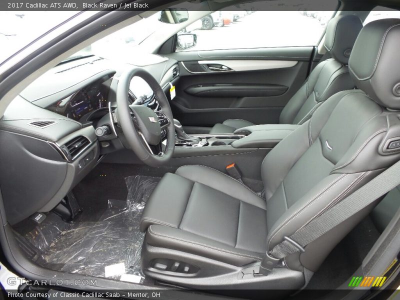 Black Raven / Jet Black 2017 Cadillac ATS AWD