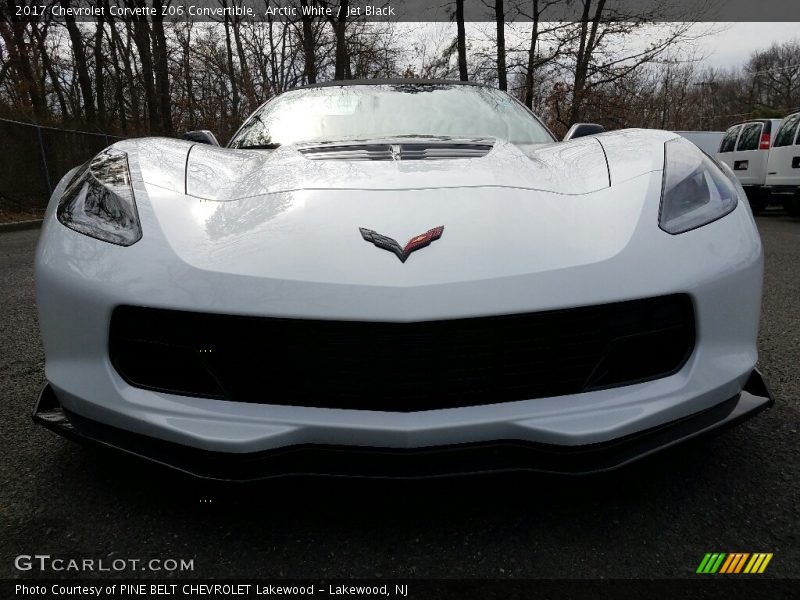 Arctic White / Jet Black 2017 Chevrolet Corvette Z06 Convertible