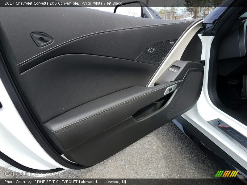 Arctic White / Jet Black 2017 Chevrolet Corvette Z06 Convertible