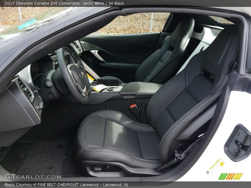 Arctic White / Jet Black 2017 Chevrolet Corvette Z06 Convertible