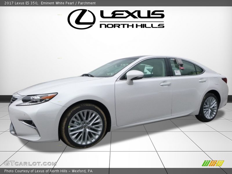 Eminent White Pearl / Parchment 2017 Lexus ES 350