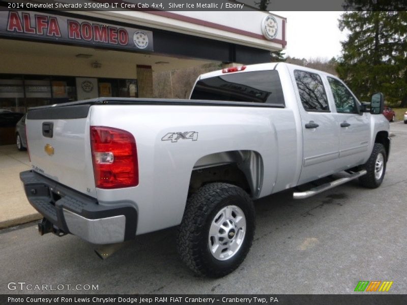 Silver Ice Metallic / Ebony 2014 Chevrolet Silverado 2500HD LT Crew Cab 4x4
