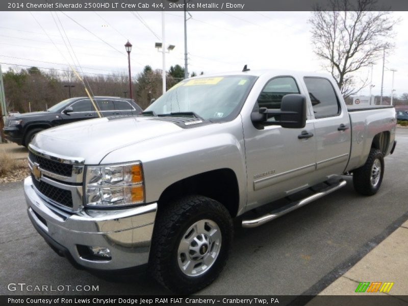 Silver Ice Metallic / Ebony 2014 Chevrolet Silverado 2500HD LT Crew Cab 4x4