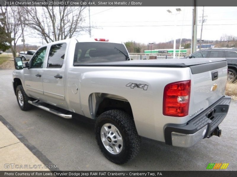 Silver Ice Metallic / Ebony 2014 Chevrolet Silverado 2500HD LT Crew Cab 4x4