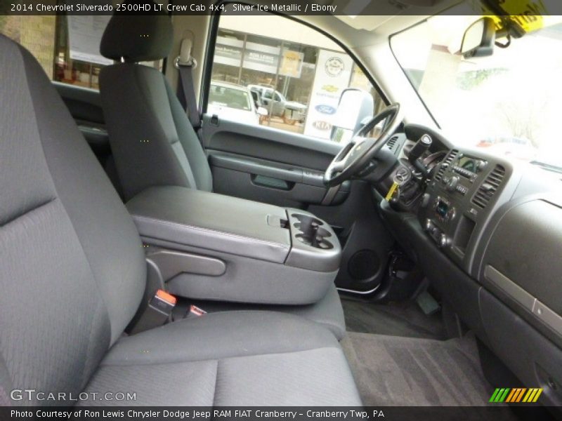 Silver Ice Metallic / Ebony 2014 Chevrolet Silverado 2500HD LT Crew Cab 4x4