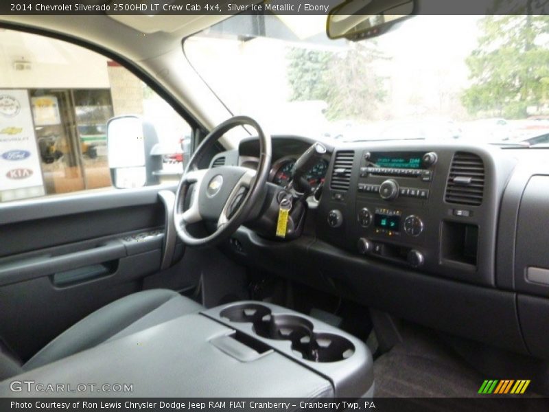 Silver Ice Metallic / Ebony 2014 Chevrolet Silverado 2500HD LT Crew Cab 4x4