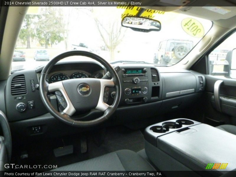 Silver Ice Metallic / Ebony 2014 Chevrolet Silverado 2500HD LT Crew Cab 4x4