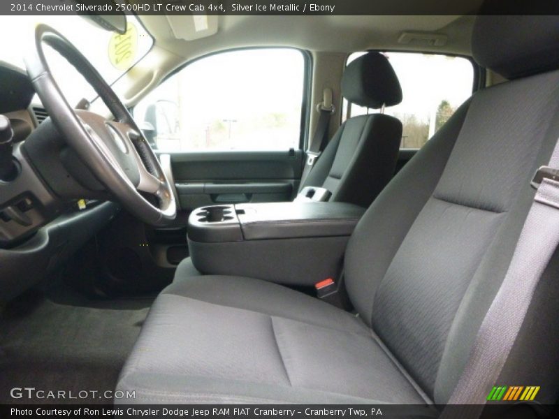 Silver Ice Metallic / Ebony 2014 Chevrolet Silverado 2500HD LT Crew Cab 4x4