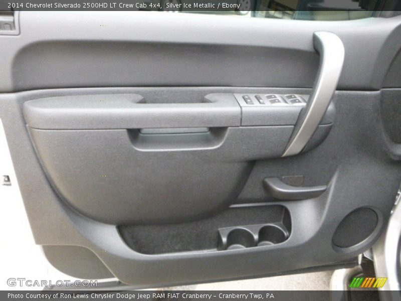 Silver Ice Metallic / Ebony 2014 Chevrolet Silverado 2500HD LT Crew Cab 4x4