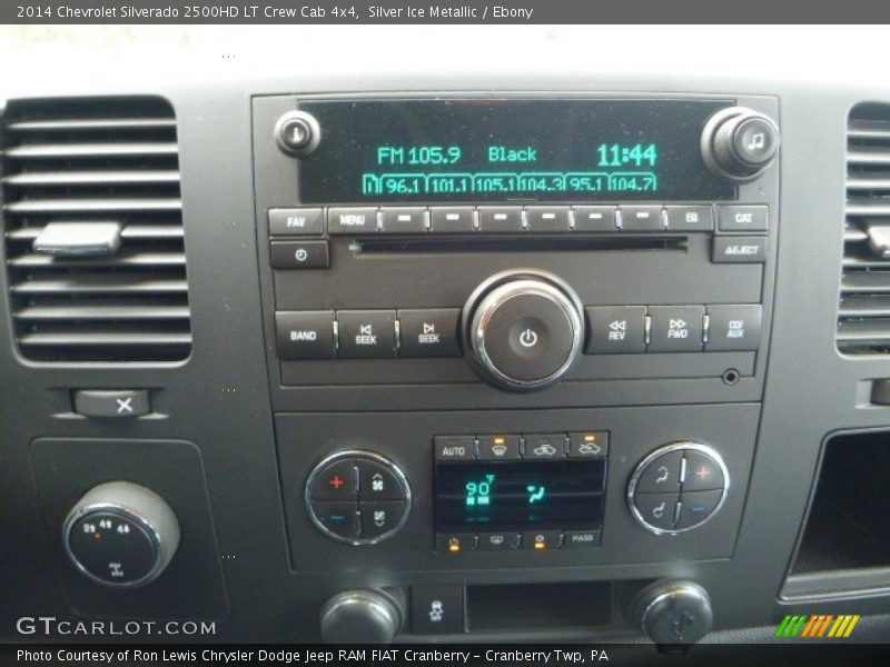 Silver Ice Metallic / Ebony 2014 Chevrolet Silverado 2500HD LT Crew Cab 4x4