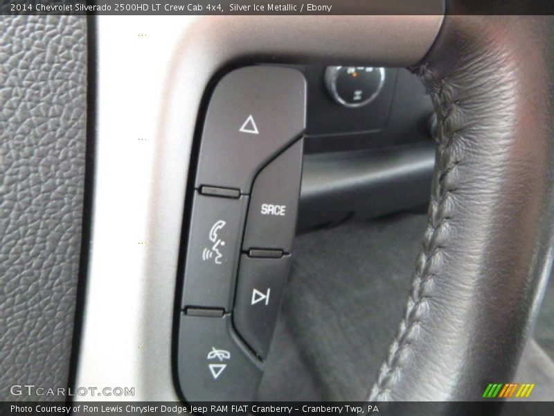 Silver Ice Metallic / Ebony 2014 Chevrolet Silverado 2500HD LT Crew Cab 4x4