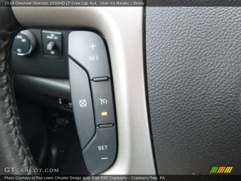 Silver Ice Metallic / Ebony 2014 Chevrolet Silverado 2500HD LT Crew Cab 4x4