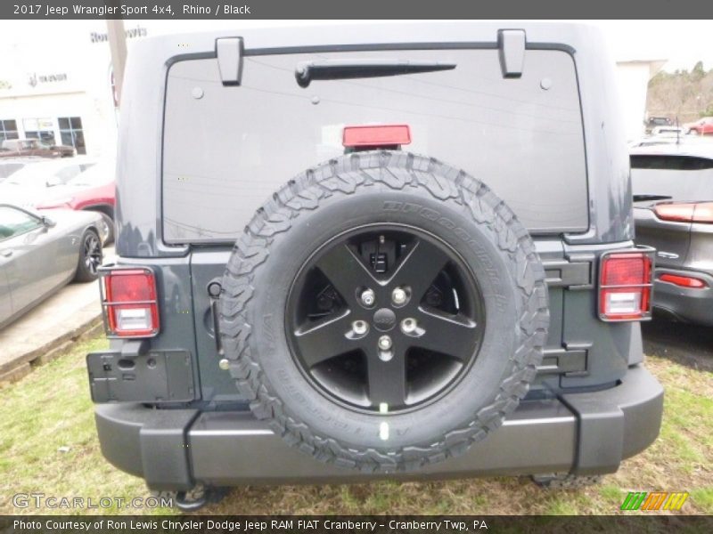 Rhino / Black 2017 Jeep Wrangler Sport 4x4