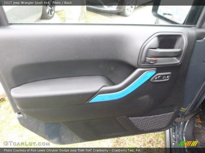 Rhino / Black 2017 Jeep Wrangler Sport 4x4